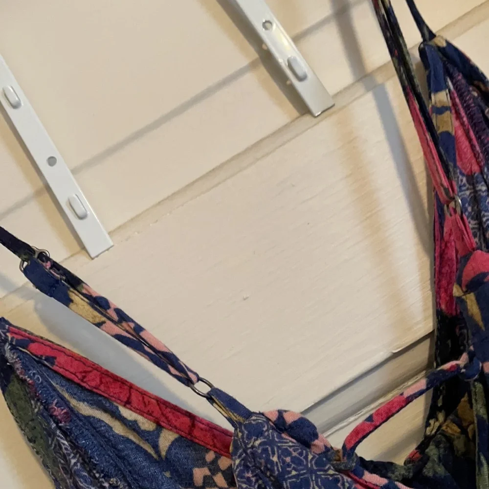 Floral button up sundress A&F Small - Picture 4 of 8